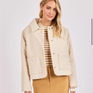 Sage NWT Chandler Quilted Jacket, Small